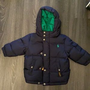Ralph Lauren Boys Jacket Navy